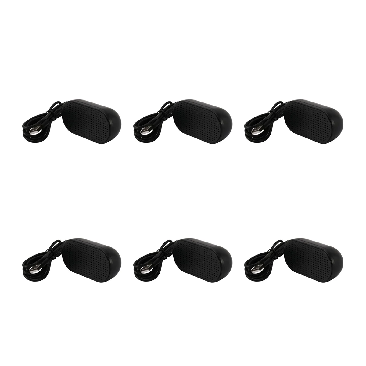 6X USB-динамик, портативный громкоговоритель, стерео мультимедийный динамик с питанием для ноутбука, ПК (черный)
6X USB-динамик, портативный громкоговоритель, стерео мультимедийный динамик с питанием для ноутбука, ПК (черный)