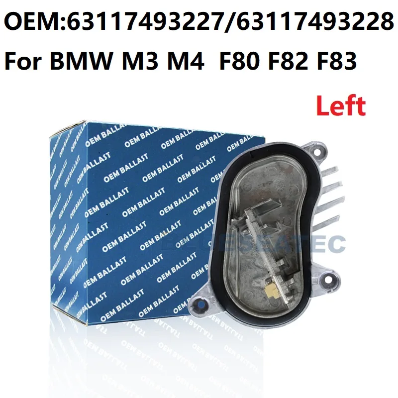 NEW OEM For BMW M4 F82 F83/ M3 F80 2015-2018 XENON LED Daylight Ballast Control Replacement Left #63117493227 Right #63117493228
NEW OEM For BMW M4 F82 F83/ M3 F80 2015-2018 XENON LED Daylight Ballast Control Replacement Left #63117493227 Right #63117493228