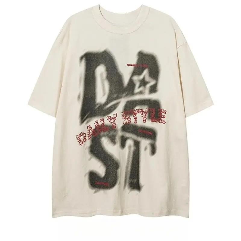 Fashion Retro Hip Hop Graphic T shirt Summer Harajuku Men and Women Loose Y2K Gothic Simplicity streetwear Short Sleeve Top
Fashion Retro Hip Hop Graphic T shirt Summer Harajuku Men and Women Loose Y2K Gothic Simplicity streetwear Short Sleeve Top