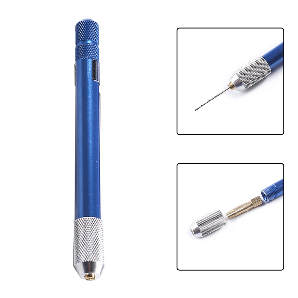 1pc Hand Drill 0.3-1.0mm 115*10mm Aluminum Alloy For Drilling Wood Plastic Rubber Models Woodworking Drilling Tool Power Tools
1pc Hand Drill 0.3-1.0mm 115*10mm Aluminum Alloy For Drilling Wood Plastic Rubber Models Woodworking Drilling Tool Power Tools