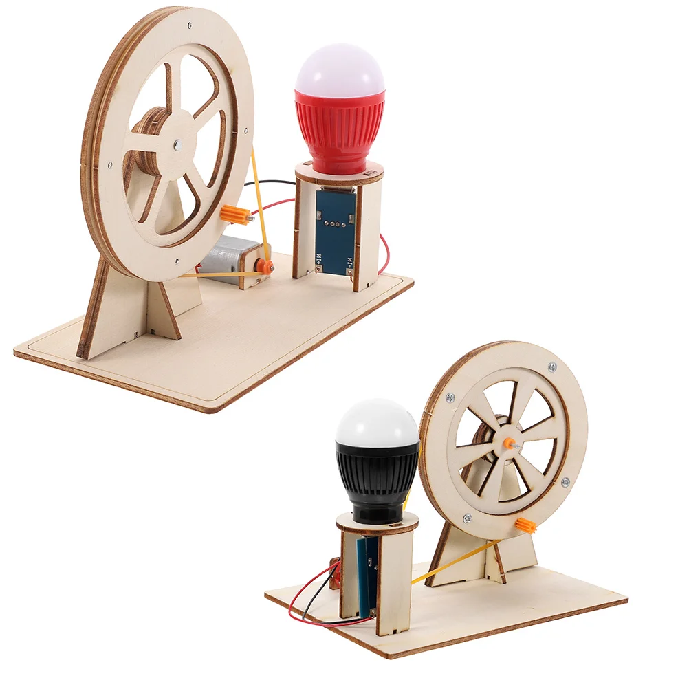 2 Sets Hand Generator Handheld Crank Light Bulbs Toy Model Educational Playthings Wooden Teaching Experiment Child Pupils
2 Sets Hand Generator Handheld Crank Light Bulbs Toy Model Educational Playthings Wooden Teaching Experiment Child Pupils