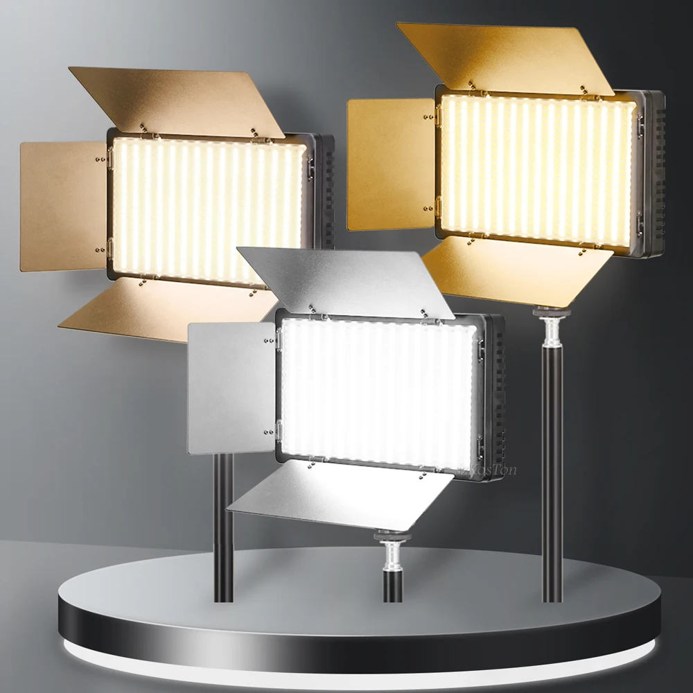 35W LED Photo Studio Light Video Lighting On Camera Portable Recording Photography Panel Lamp With Tripod For Youbute Live
35W LED Photo Studio Light Video Lighting On Camera Portable Recording Photography Panel Lamp With Tripod For Youbute Live