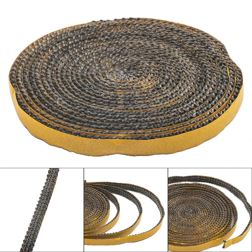 High Quality Practicall Sealing Strip Waterproof Strip 10x2mm 1pcs 4M Cotton Door Fireplace Gasket Sealing Tape
High Quality Practicall Sealing Strip Waterproof Strip 10x2mm 1pcs 4M Cotton Door Fireplace Gasket Sealing Tape