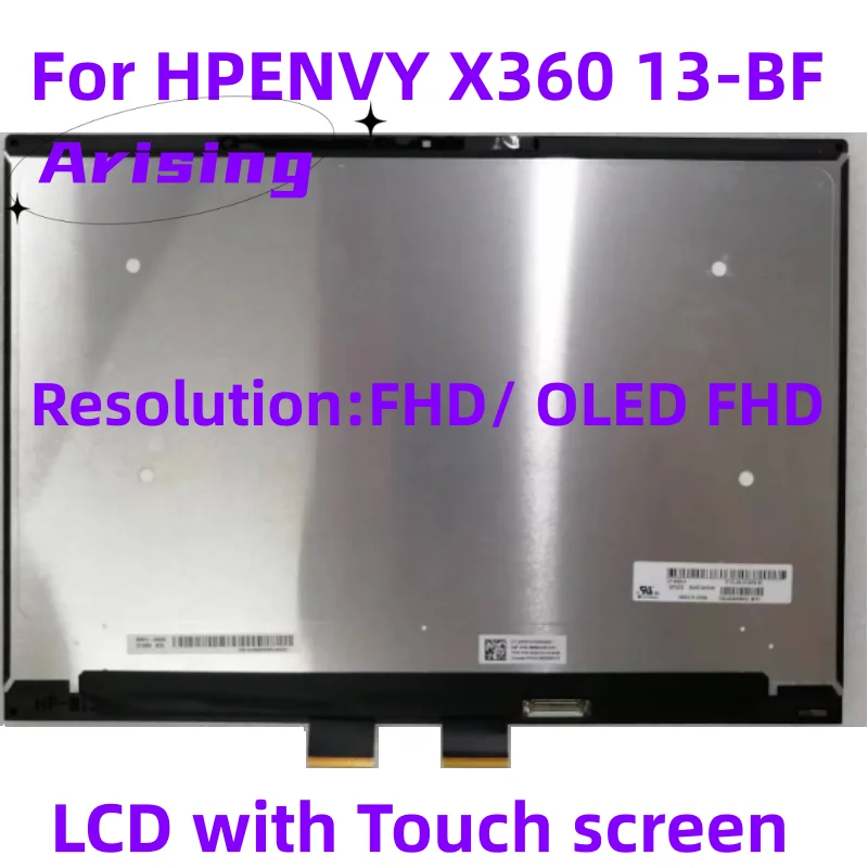 

For HP ENVY x360 2-in-1 13-bf 13-bf0500na 13-BF Series OLED FHD Laptop LCD Display Touch Screen Assembly Panel Matrix