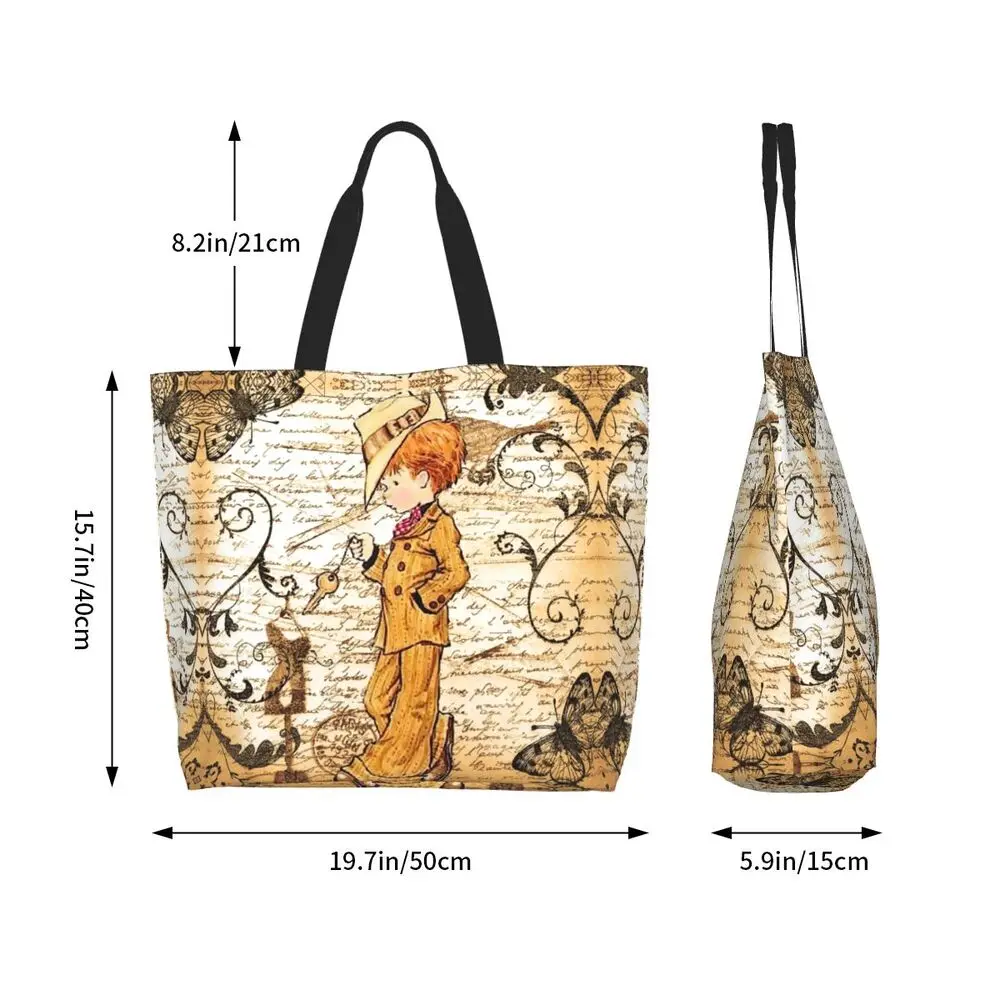 Custom Kawaii Sarah Kay Shopping Canvas Bags Women Portable Large Capacity Groceries Girl Roses And Watering Tote Shopper Bags 41 Sec761167f8fc4c3cb7c580ee4efd85005