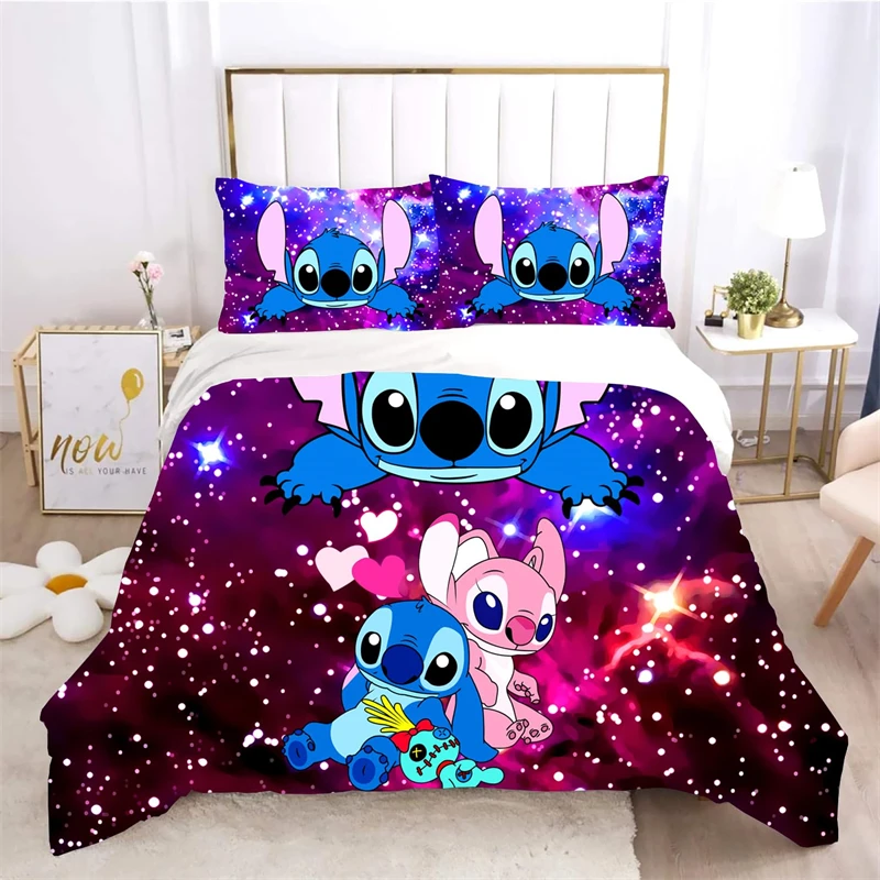 3-Piece Cute Stitch Lilo Sky Background Anime Cartoon Children's Room Decorative Bands 1 Duvet Cover 2 Pillowcases 3D Printed
3-Piece Cute Stitch Lilo Sky Background Anime Cartoon Children's Room Decorative Bands 1 Duvet Cover 2 Pillowcases 3D Printed