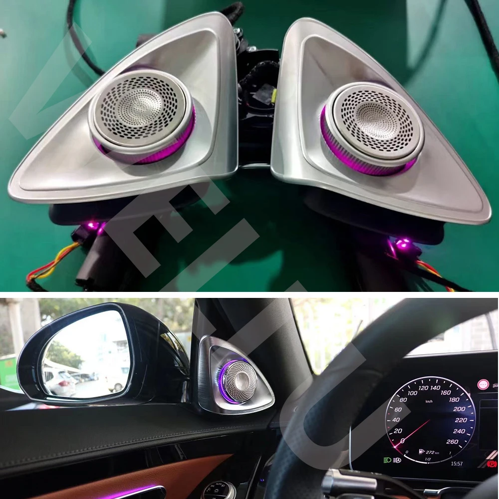 4D Rotation Light Tweeter LED Treble Speaker Audio Horn Interior Refit Garnish Parts For Mercedes Benz S Class W223 MaybachS500L
4D Rotation Light Tweeter LED Treble Speaker Audio Horn Interior Refit Garnish Parts For Mercedes Benz S Class W223 MaybachS500L