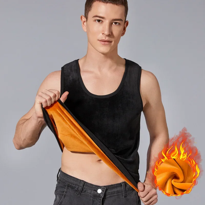 Thermal Underwear Men Warm Undershirt Winter Men's Double-sided Fleece Bottoming Shirt Padded Thickening Vest Thermal Shirt
Thermal Underwear Men Warm Undershirt Winter Men's Double-sided Fleece Bottoming Shirt Padded Thickening Vest Thermal Shirt