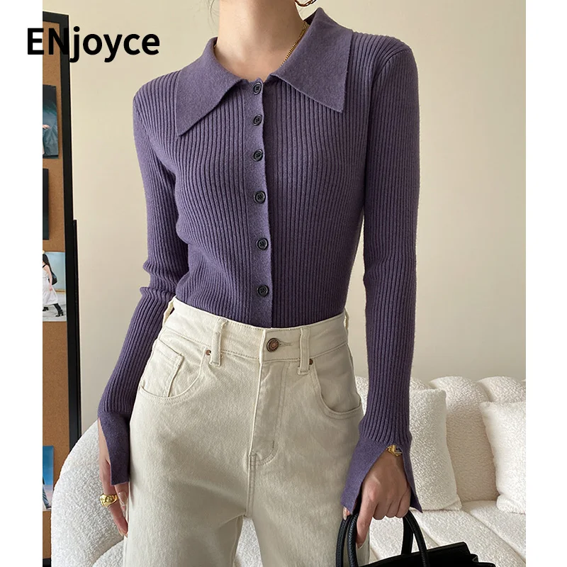 2022 Spring Fall Hot Korea Style Slim Tops New Women Single-breasted Knitted Lapel Cardigan Jacket
2022 Spring Fall Hot Korea Style Slim Tops New Women Single-breasted Knitted Lapel Cardigan Jacket