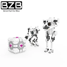 BZB MOC Portal series game characters the blue eyed robot Assemble Building Blocks Educational Toy Model Kids Best Birthday Gift
BZB MOC Portal series game characters the blue eyed robot Assemble Building Blocks Educational Toy Model Kids Best Birthday Gift
