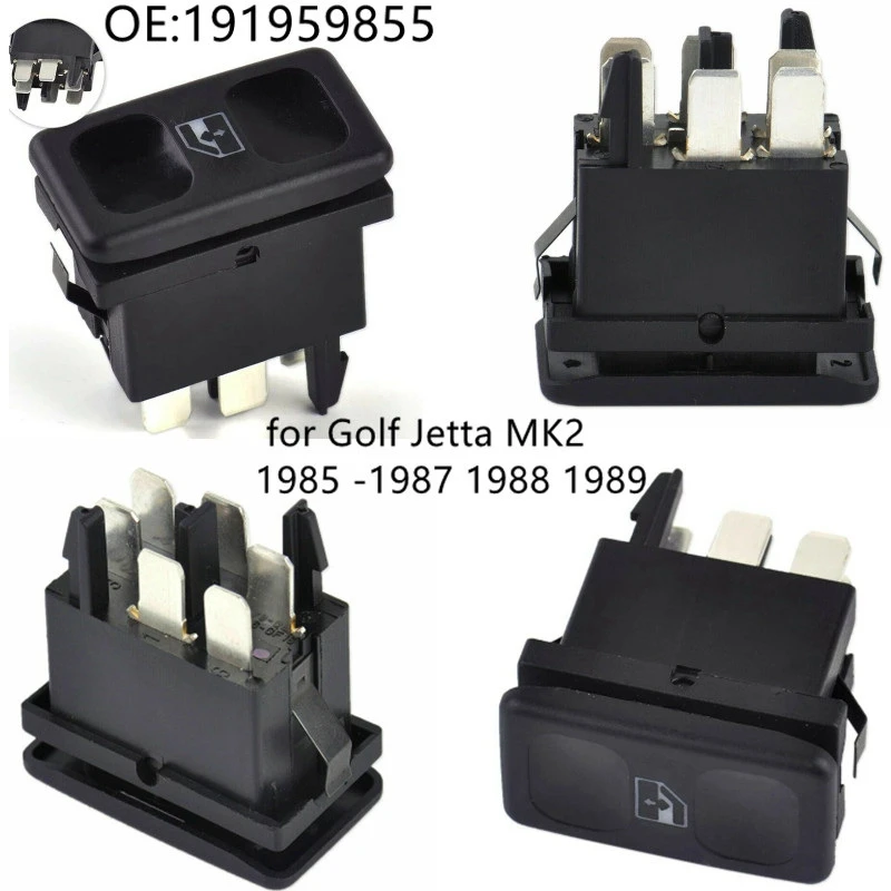 Автомобильный черный пластиковый металлический переключатель управления окном питания, 2 шт., кнопка 191959855 BDP605 для Golf Jetta MK2 1985-1989
Автомобильный черный пластиковый металлический переключатель управления окном питания, 2 шт., кнопка 191959855 BDP605 для Golf Jetta MK2 1985-1989