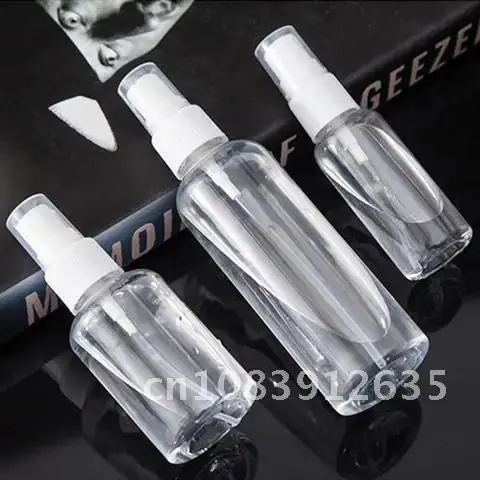 30/50/100ml Bottles Spray Portable Refillable Plastic Transparent Atomizer Design Liquid Dispenser Travel Spray Bottle
30/50/100ml Bottles Spray Portable Refillable Plastic Transparent Atomizer Design Liquid Dispenser Travel Spray Bottle