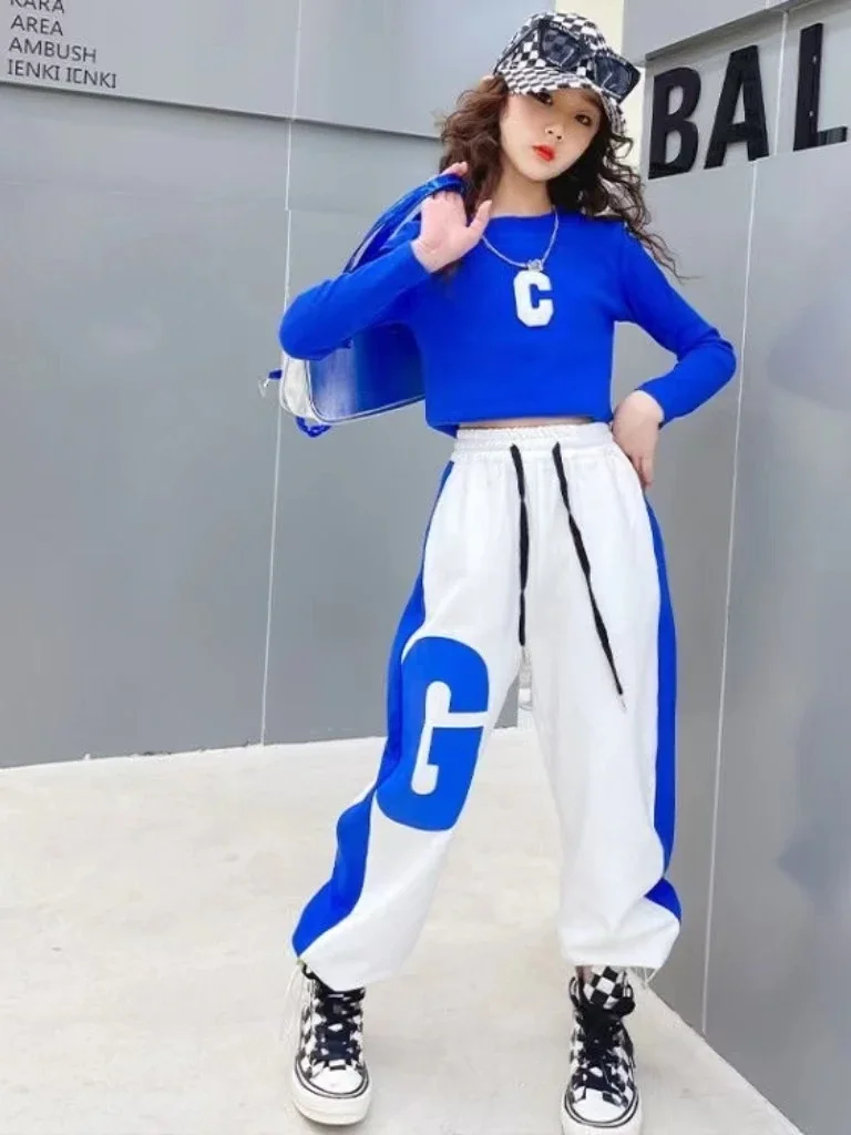 Spring Autumn School Girls Letter tight long-sleeved top Tops+Drawstring Pant Sets Kids Tracksuit Child Outfit Jogging Sui
Spring Autumn School Girls Letter tight long-sleeved top Tops+Drawstring Pant Sets Kids Tracksuit Child Outfit Jogging Sui