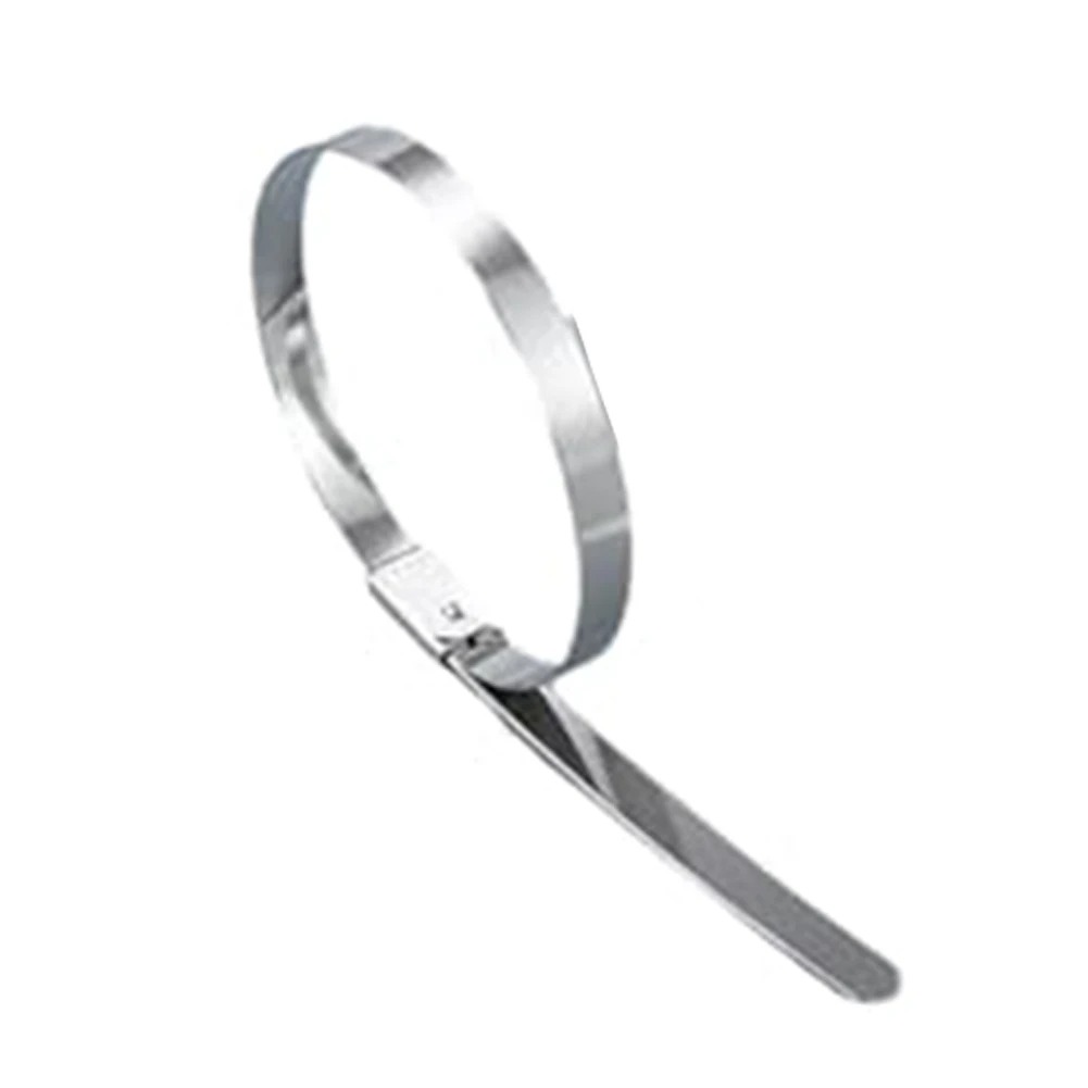 100 Pcs Stainless Steel Metal Cable Ties Exhaust Wrap Coated Locking Metal Zip-Exhaust Multifunctional Locking Cable Ties
100 Pcs Stainless Steel Metal Cable Ties Exhaust Wrap Coated Locking Metal Zip-Exhaust Multifunctional Locking Cable Ties