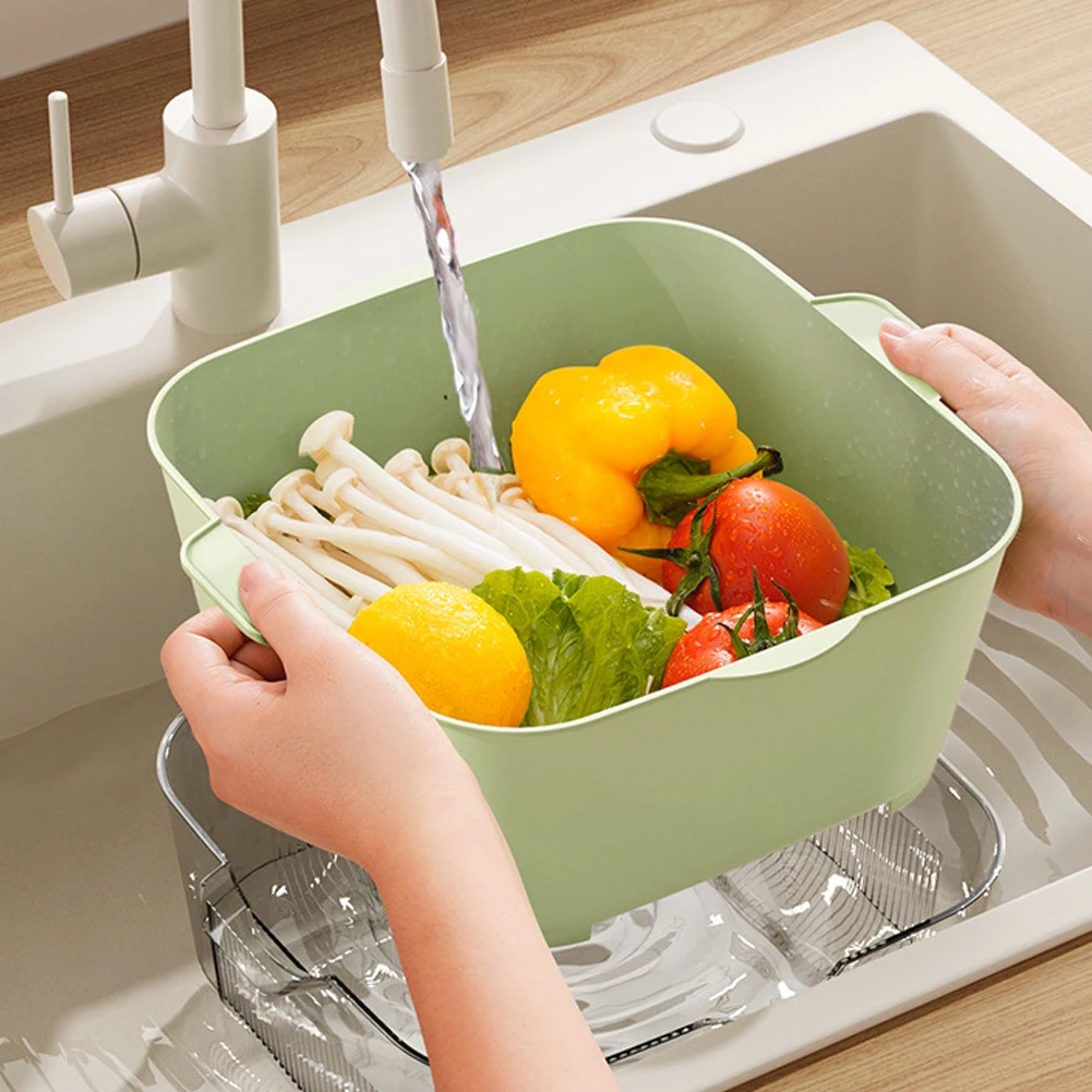 Multi-Functional Vegetable Drain Basket Multi-Purpose Veggie Drain Basket For Home Kitchen
Multi-Functional Vegetable Drain Basket Multi-Purpose Veggie Drain Basket For Home Kitchen