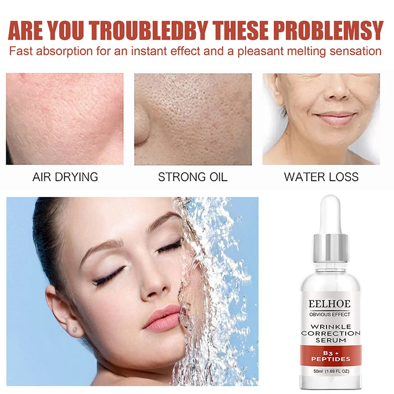 Collagen Peptide Face Serum Essence Vitamin B3 Moisturizing And Hydrating Delicate Pore Firming Skin Essence Cosmetics Makeup
Collagen Peptide Face Serum Essence Vitamin B3 Moisturizing And Hydrating Delicate Pore Firming Skin Essence Cosmetics Makeup