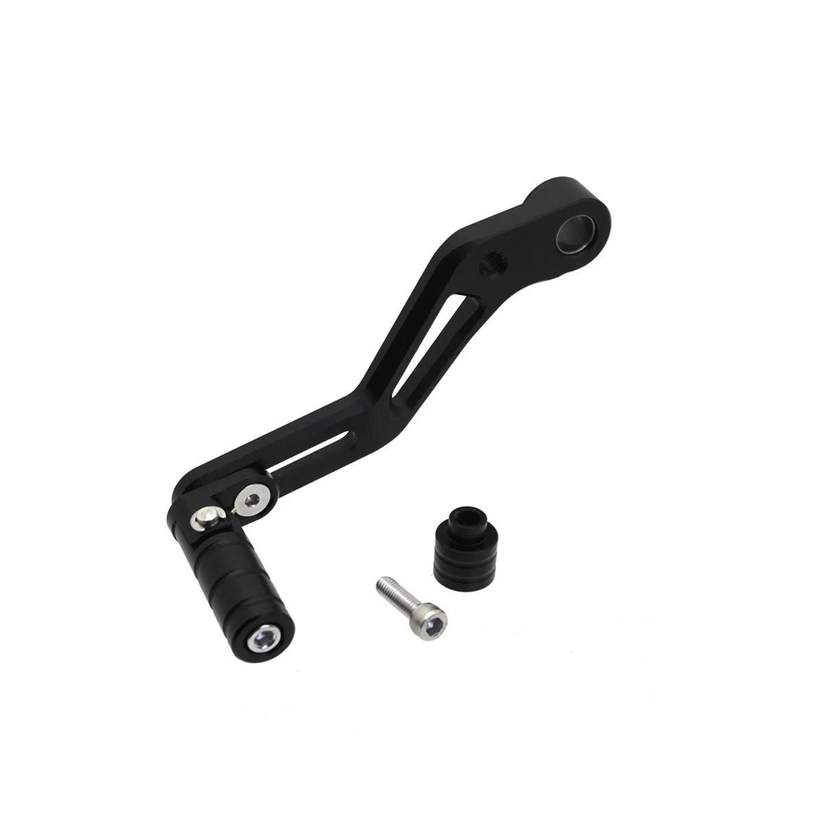 

Motorcycle Adjustable Folding Gear Shifter Shift Pedal Lever for Tiger Sport660 Tiger660 Trident660 Trident 660(Black)