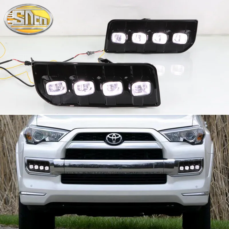 2PCS LED Daytime Running Light For Toyota 4Runner Limited 2013-2022 Dynamic Turn Yellow Signal Relay Car 12V LED DRL Day Light
2PCS LED Daytime Running Light For Toyota 4Runner Limited 2013-2022 Dynamic Turn Yellow Signal Relay Car 12V LED DRL Day Light
