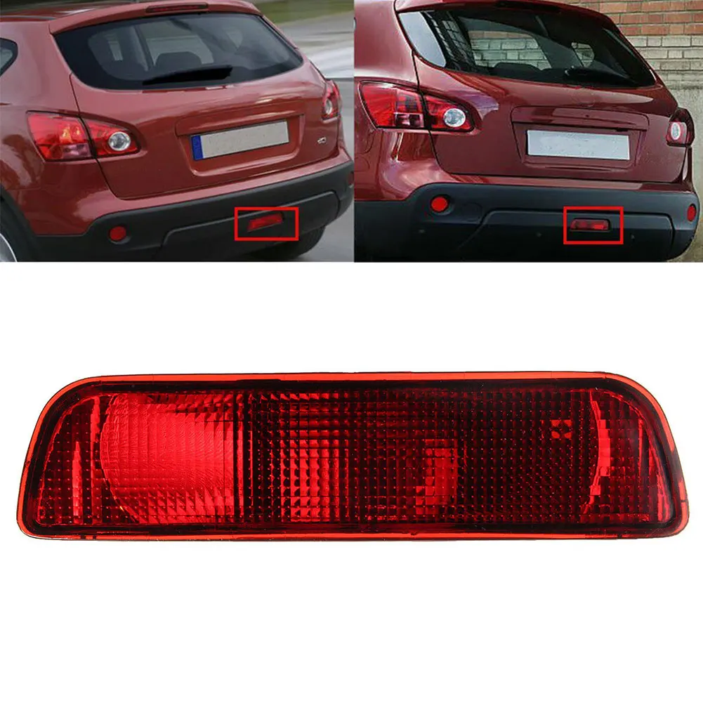 Red Lens Rear Bumper Fog Light Middle Tail Lamp Fits For Nissan Qashqai 2007-13 Car Automobiles Light 26580JE20A
Red Lens Rear Bumper Fog Light Middle Tail Lamp Fits For Nissan Qashqai 2007-13 Car Automobiles Light 26580JE20A