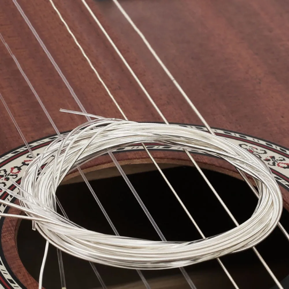 Acoustic Guitar Strings Classical Guitar Replacement Set Of 6pcs Strings Protable Reliable Use Duable Hot Newest
Acoustic Guitar Strings Classical Guitar Replacement Set Of 6pcs Strings Protable Reliable Use Duable Hot Newest