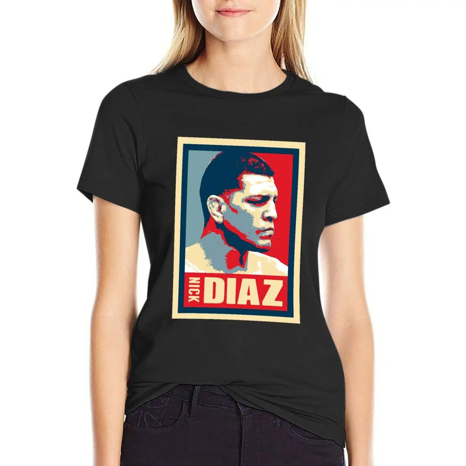 Nick Diaz Coming Back T-shirt plus size tops vintage clothes aesthetic clothes workout shirts for Women
Nick Diaz Coming Back T-shirt plus size tops vintage clothes aesthetic clothes workout shirts for Women