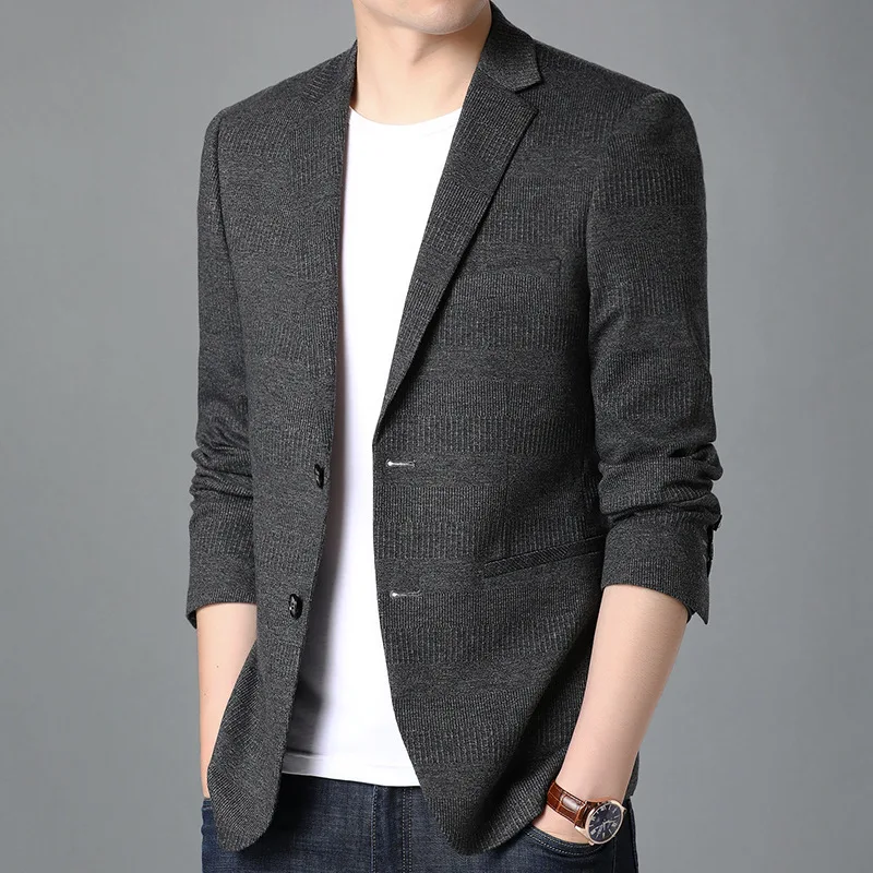 Top Quality New Designer Brand Casual Fashion Slim Fit Party Blazers Jackets for Men Business Suit Coat Men Clothing
Top Quality New Designer Brand Casual Fashion Slim Fit Party Blazers Jackets for Men Business Suit Coat Men Clothing