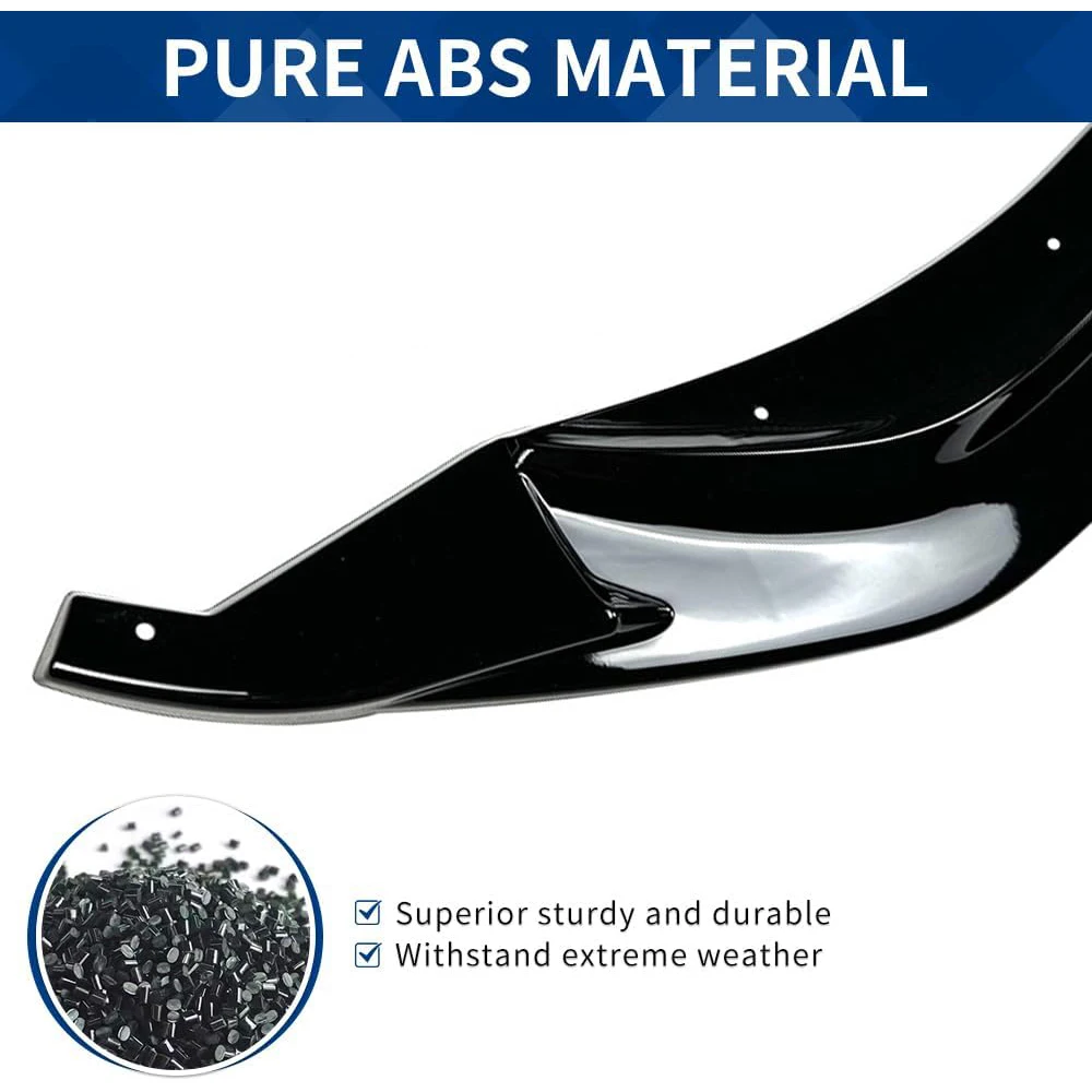 CS Style Bumper Lip For BMW M3 M4 F80 F82 F83 2015-2020 Car Front Bumper Spoiler Diffuser Splitter Lips Body Kit Tuning CS Style Bumper Lip For BMW M3 M4 F80 F82 F83 2015-2020 Car Front Bumper Spoiler Diffuser Splitter Lips Body Kit Tuning