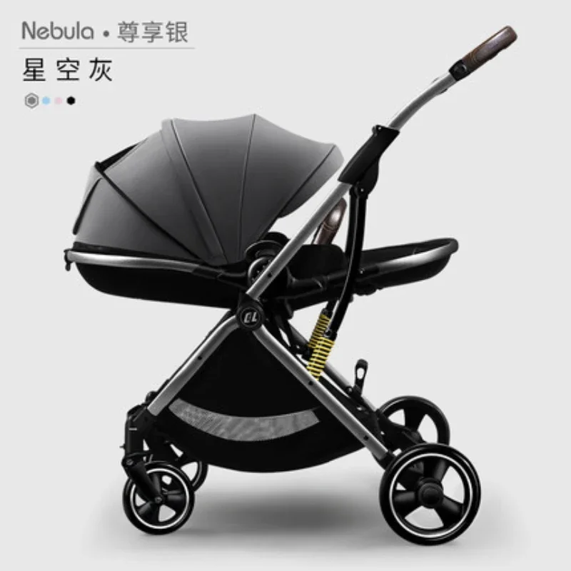 Coballe Newber Baby Stroller Bicycle Light Folding Can Sit on A High View of The Newborn Two-way Baby Stroller
Coballe Newber Baby Stroller Bicycle Light Folding Can Sit on A High View of The Newborn Two-way Baby Stroller