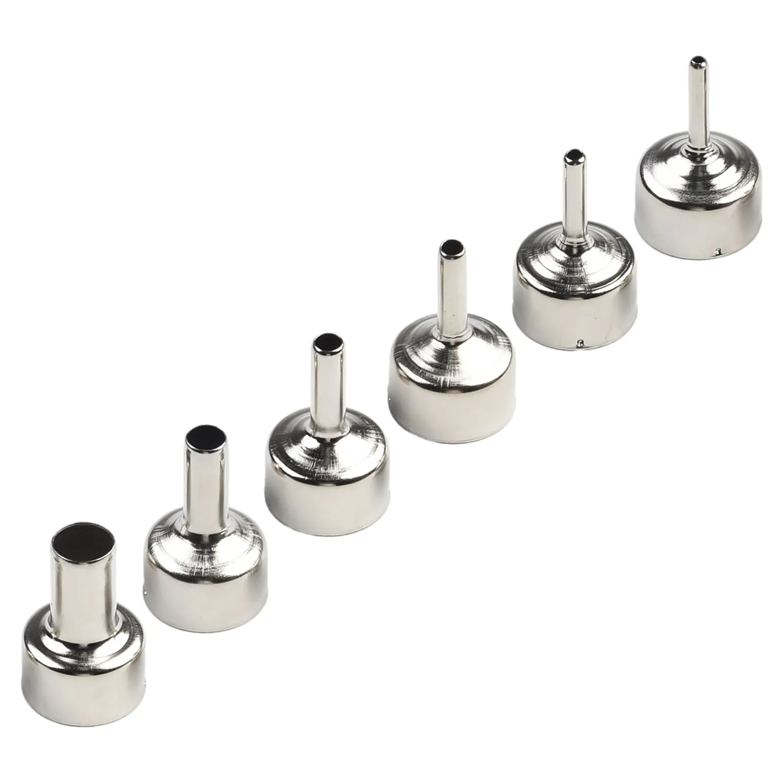 6pcs Universal Nozzle For 858 Series Heat Resistant Gun Nozzles Heat Resistant Stainless Steel Hot Air Station
6pcs Universal Nozzle For 858 Series Heat Resistant Gun Nozzles Heat Resistant Stainless Steel Hot Air Station