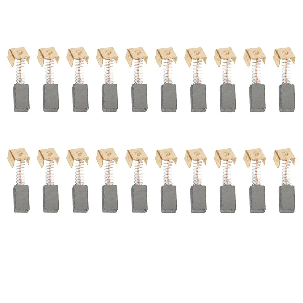 20Pcs Carbon Brushes 596071-00 6.4*7.9*12.5mm Replacement Parts For CD105 CD110 KG915 KG725 AST6 Angle Grinder Accessories
20Pcs Carbon Brushes 596071-00 6.4*7.9*12.5mm Replacement Parts For CD105 CD110 KG915 KG725 AST6 Angle Grinder Accessories