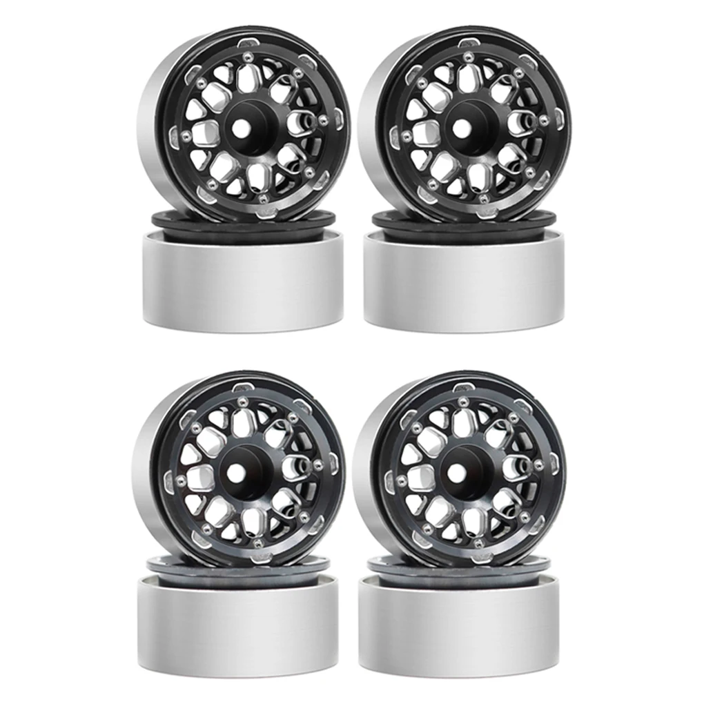 4pcs/set Aluminium Alloy 1.9 RC Rim Wheel For 1/10th RC Crawler Car Axial SCX10 TRX4 D90 RC Crawler
4pcs/set Aluminium Alloy 1.9 RC Rim Wheel For 1/10th RC Crawler Car Axial SCX10 TRX4 D90 RC Crawler