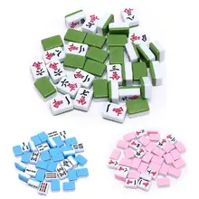 Mini Mahjong Chinese Traditional Mahjong Board Game Family Toy Numbers Exquisitely Carved Home Family Game Outdoor Camping HOT
Mini Mahjong Chinese Traditional Mahjong Board Game Family Toy Numbers Exquisitely Carved Home Family Game Outdoor Camping HOT