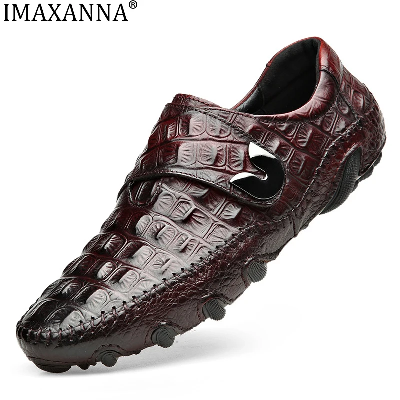 IMAXANNA Fashion Men Dress Leather Shoes Crocodile Pattern Luxury Dress Shoes Slip-on Wedding Shoes Leather Brogues Big Size
IMAXANNA Fashion Men Dress Leather Shoes Crocodile Pattern Luxury Dress Shoes Slip-on Wedding Shoes Leather Brogues Big Size