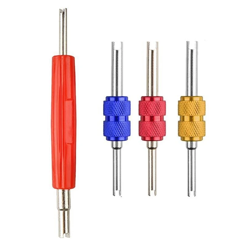 4Pcs R134 R12 A/C HVAC Air Conditioner Schrader Valve Stem Core Remover Tool (Remover Tool)
4Pcs R134 R12 A/C HVAC Air Conditioner Schrader Valve Stem Core Remover Tool (Remover Tool)