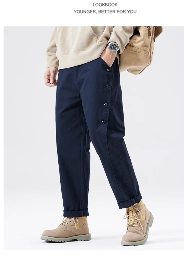 Thin Ice Silk Paratrooper Pants for Men's Summer New American Trendy Work Wear Straight Leg Casual Pants
Thin Ice Silk Paratrooper Pants for Men's Summer New American Trendy Work Wear Straight Leg Casual Pants