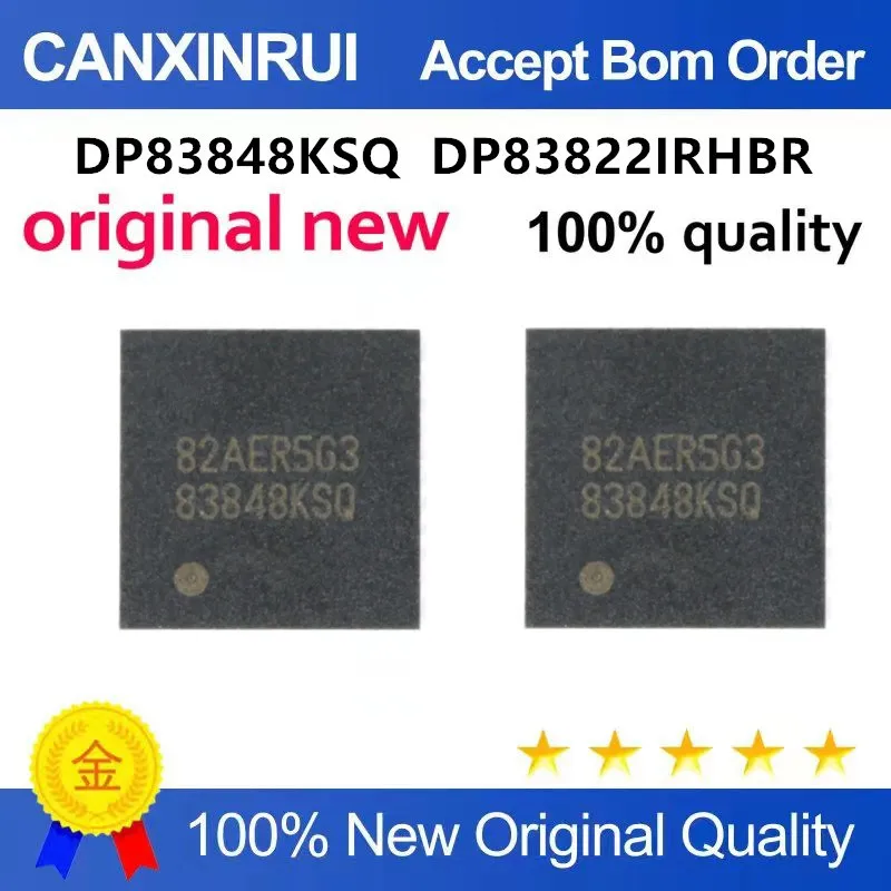 Оригинальный новый 100% качественный чип интегральной схемы DP83848 83848KSQ 83848TSQ DP83822IRHBR IRHBT 822I
Оригинальный новый 100% качественный чип интегральной схемы DP83848 83848KSQ 83848TSQ DP83822IRHBR IRHBT 822I