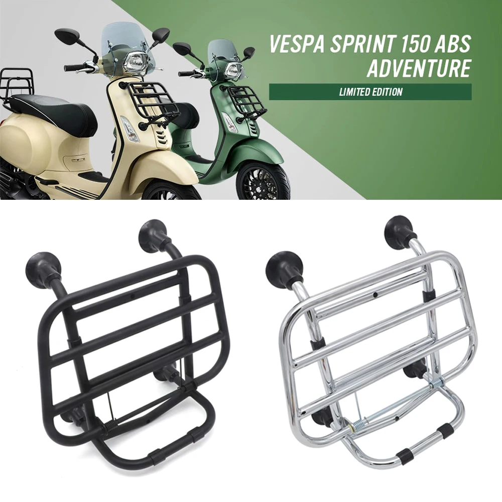 Передняя багажная стойка из нержавеющей стали ABS для мотоцикла Vespa Sprint 150 Vespa Primavera 150 2016-2020
Передняя багажная стойка из нержавеющей стали ABS для мотоцикла Vespa Sprint 150 Vespa Primavera 150 2016-2020