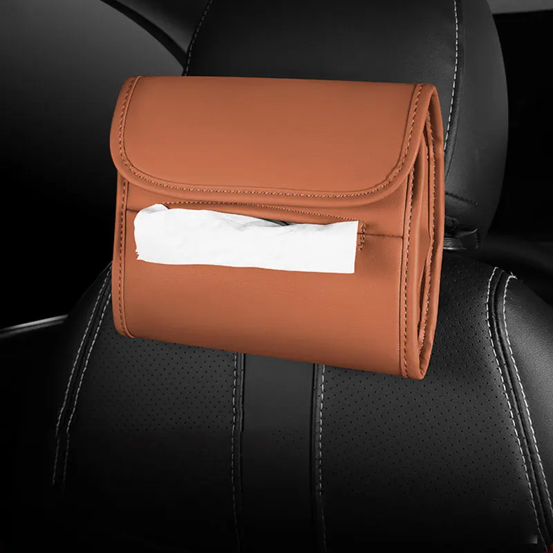 Men's Luxury Car Leather Tissue Box Armrest Box Back Hanging Paper Drawer Car Sun Visor Napkin Bag Car Interior Storage Supplies
Men's Luxury Car Leather Tissue Box Armrest Box Back Hanging Paper Drawer Car Sun Visor Napkin Bag Car Interior Storage Supplies