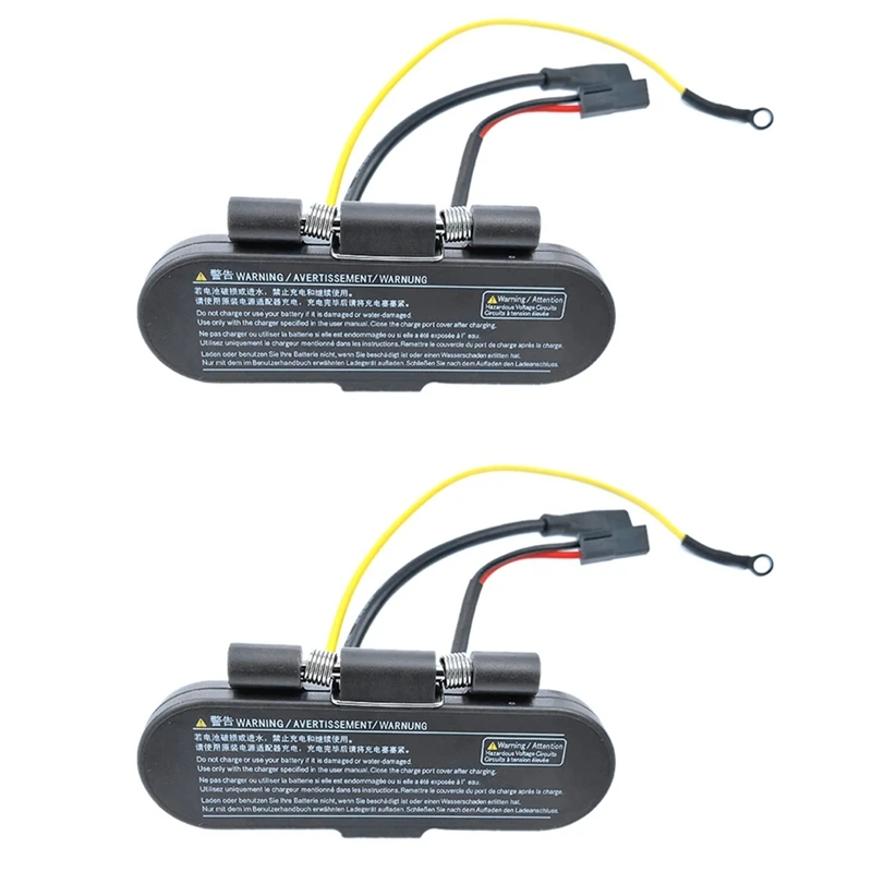 2X Charging Base For Ninebot MAX G30 Kickscooter Electric Scooter Charger Port With Rubber Mat Assembly Repair Parts
2X Charging Base For Ninebot MAX G30 Kickscooter Electric Scooter Charger Port With Rubber Mat Assembly Repair Parts
