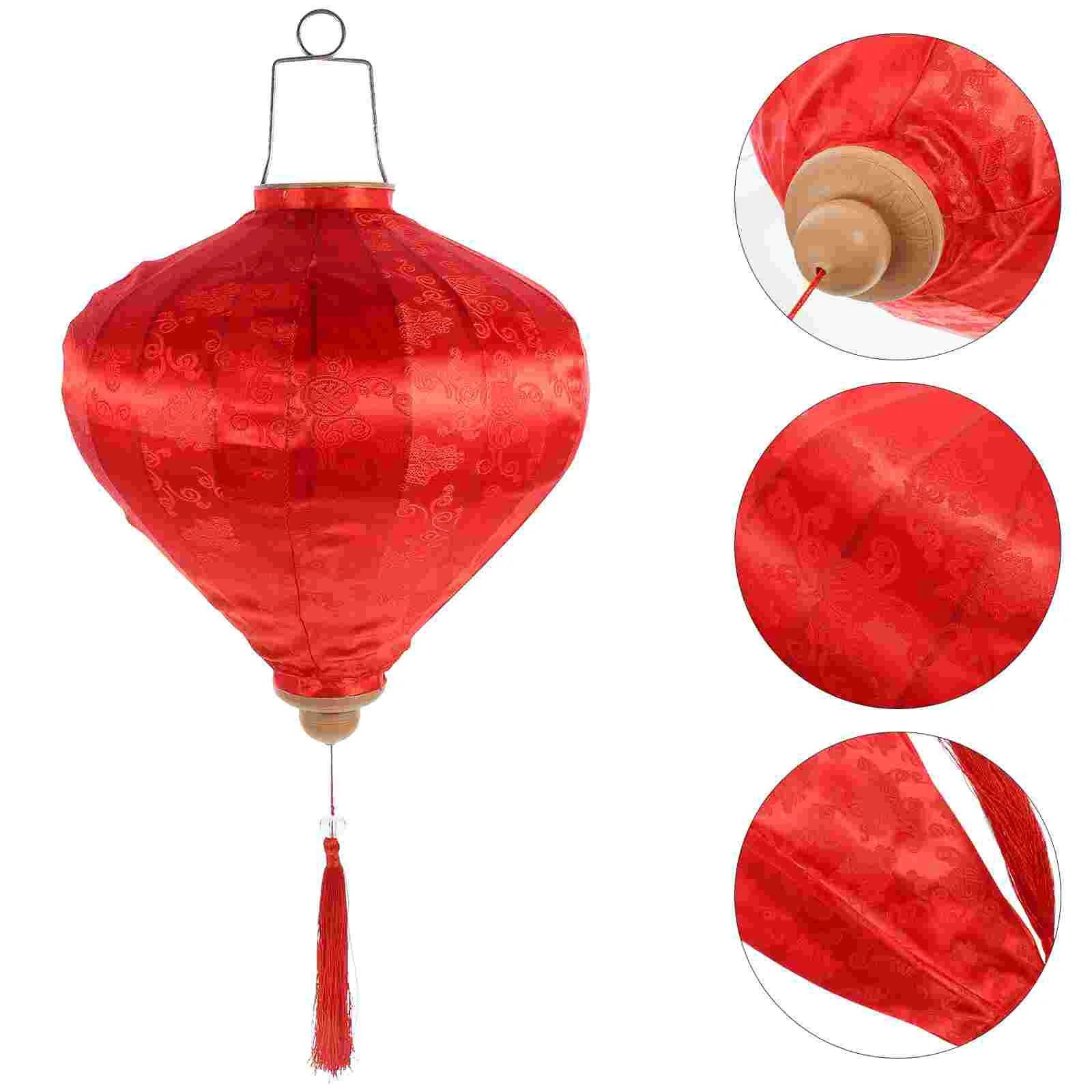 Vietnamese Lantern Chinese New Year Decoration Outdoor Lanterns Style Silk Hanging Decorative Asian Lamp Shade
Vietnamese Lantern Chinese New Year Decoration Outdoor Lanterns Style Silk Hanging Decorative Asian Lamp Shade