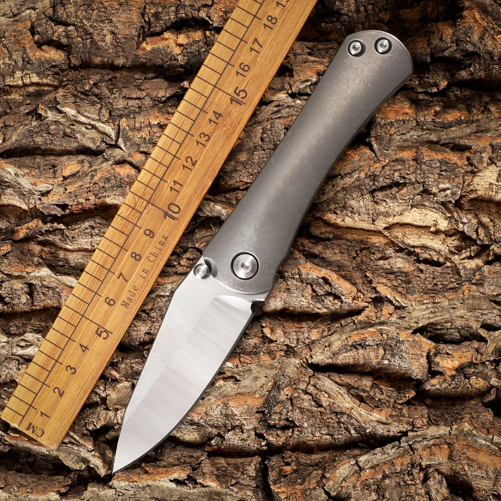 Folding Knife D2 Blade TC4 Titanium Handle Outdoor Hunting Fishing Kitchen Survival Tactical EDC Tool Gift
Folding Knife D2 Blade TC4 Titanium Handle Outdoor Hunting Fishing Kitchen Survival Tactical EDC Tool Gift