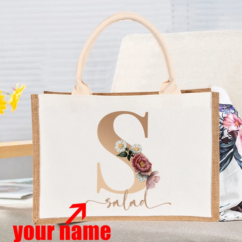 Personalized Custom Bridesmaid Travel Beach Burlap Tote Gifts Cosmetic Bags Bridal Wedding Bachelorette Party Favors Jute Bags
Personalized Custom Bridesmaid Travel Beach Burlap Tote Gifts Cosmetic Bags Bridal Wedding Bachelorette Party Favors Jute Bags