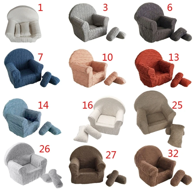 3pc Infant Photography Couch Baby Sofa Posing Figure Baby Skin-friendly Supplies
3pc Infant Photography Couch Baby Sofa Posing Figure Baby Skin-friendly Supplies