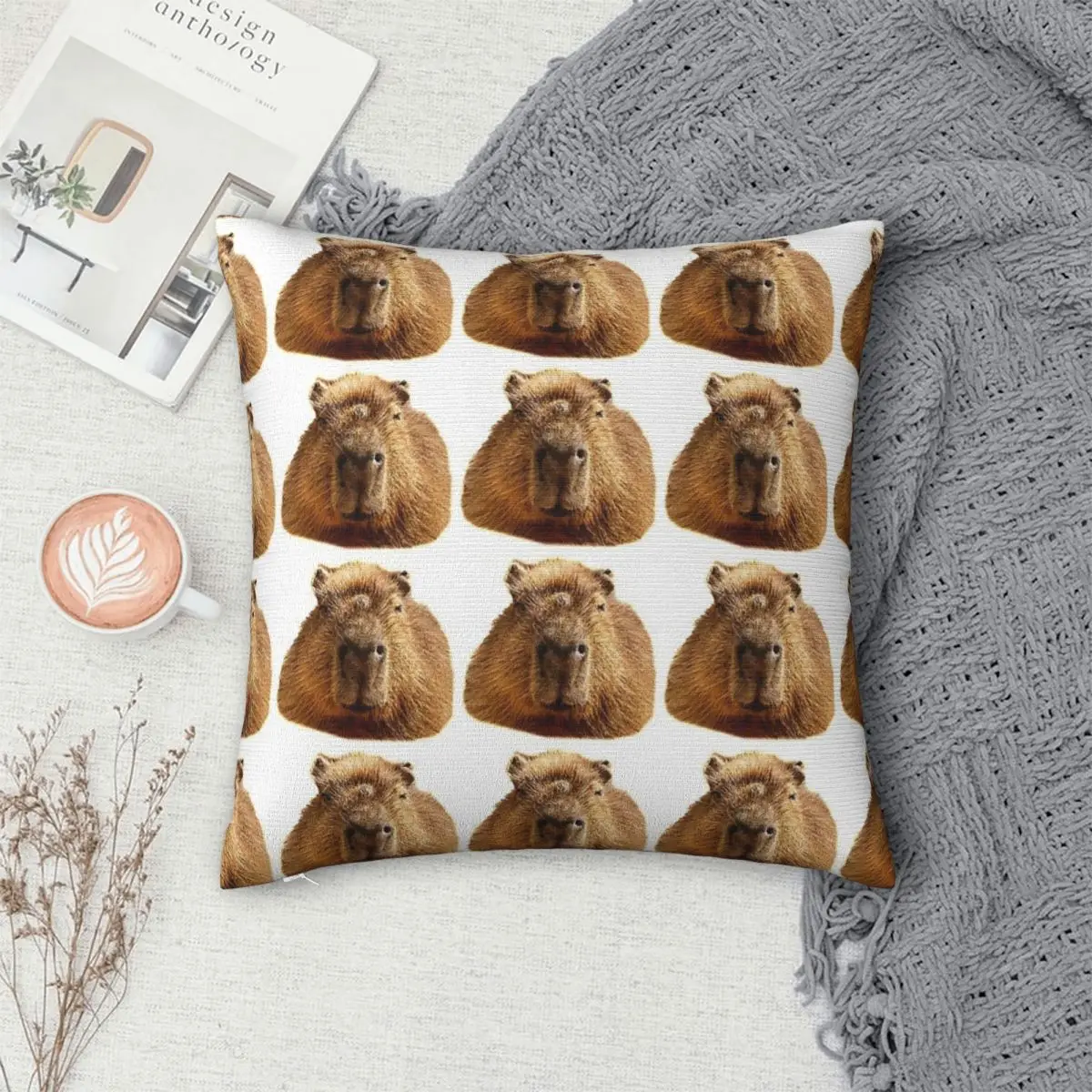 Capybara Pillowcase Polyester Pillows Cover Cushion Comfort Throw Pillow Sofa Decorative Cushions Used for Home Bedroom Sofa
Capybara Pillowcase Polyester Pillows Cover Cushion Comfort Throw Pillow Sofa Decorative Cushions Used for Home Bedroom Sofa