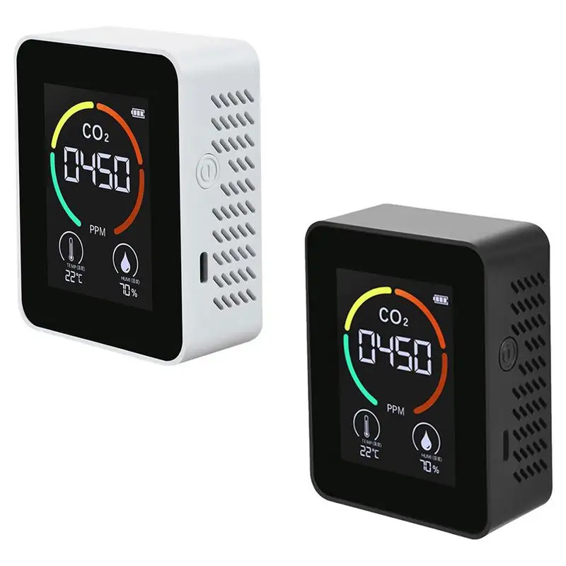 CO2 Carbon Dioxide Air Quality Monitor 3-in-1 Indoor Air Quality Monitor Portable CO2 Monitor CO2 Meter For Car Gym Rooms
CO2 Carbon Dioxide Air Quality Monitor 3-in-1 Indoor Air Quality Monitor Portable CO2 Monitor CO2 Meter For Car Gym Rooms