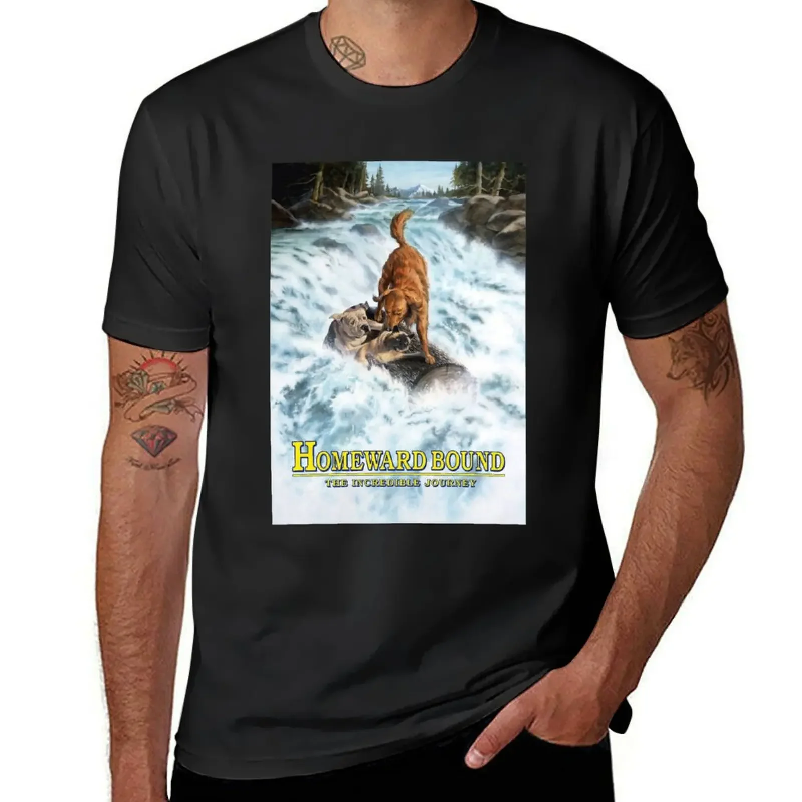 Homeward Bound The Incredible Journey T-shirt customs vintage clothes sports fans plain black t shirts men
Homeward Bound The Incredible Journey T-shirt customs vintage clothes sports fans plain black t shirts men