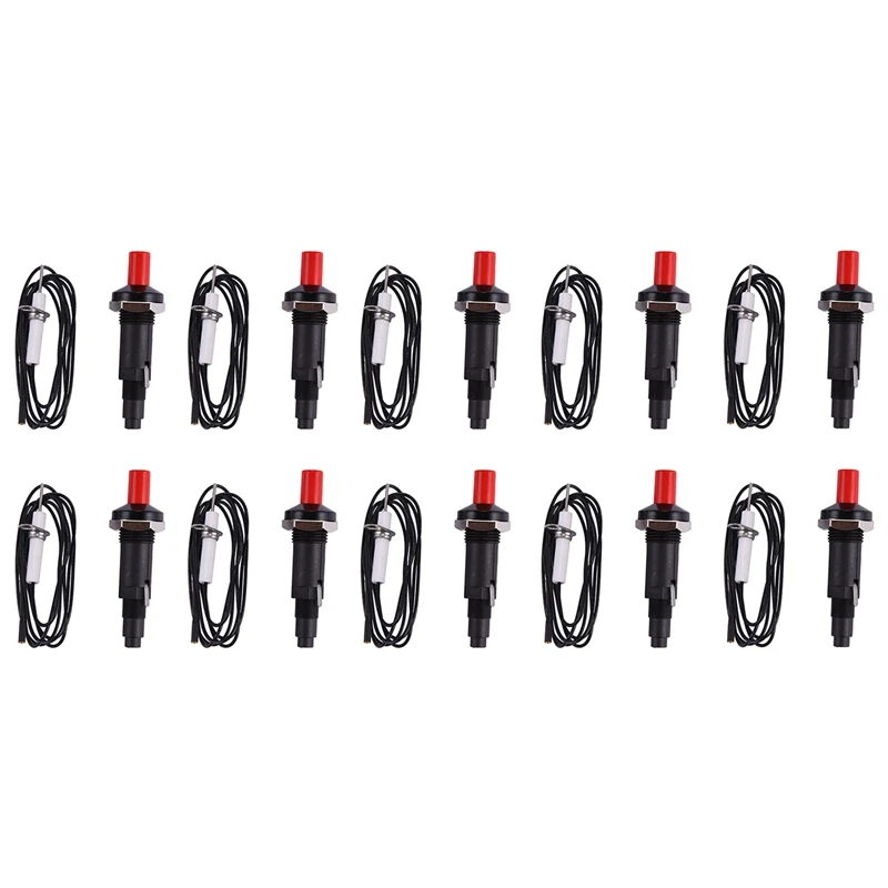 LJL-10X пьезозажигание с кабелем 1000 мм, длинная кнопка, кухонные зажигалки для газовых печей, духовок
LJL-10X пьезозажигание с кабелем 1000 мм, длинная кнопка, кухонные зажигалки для газовых печей, духовок