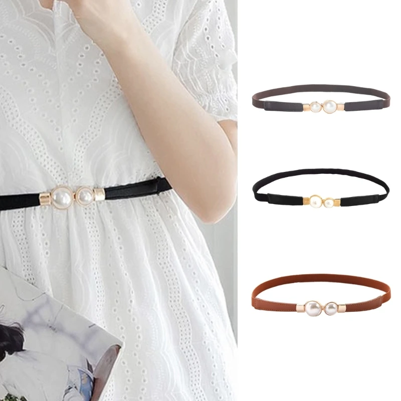 Waist Belt Golden Buckle Solid Color Skinny Belt for Dress Casual Wear Woven Stretchy Belt for Wrap Dress Halter Dress
Waist Belt Golden Buckle Solid Color Skinny Belt for Dress Casual Wear Woven Stretchy Belt for Wrap Dress Halter Dress