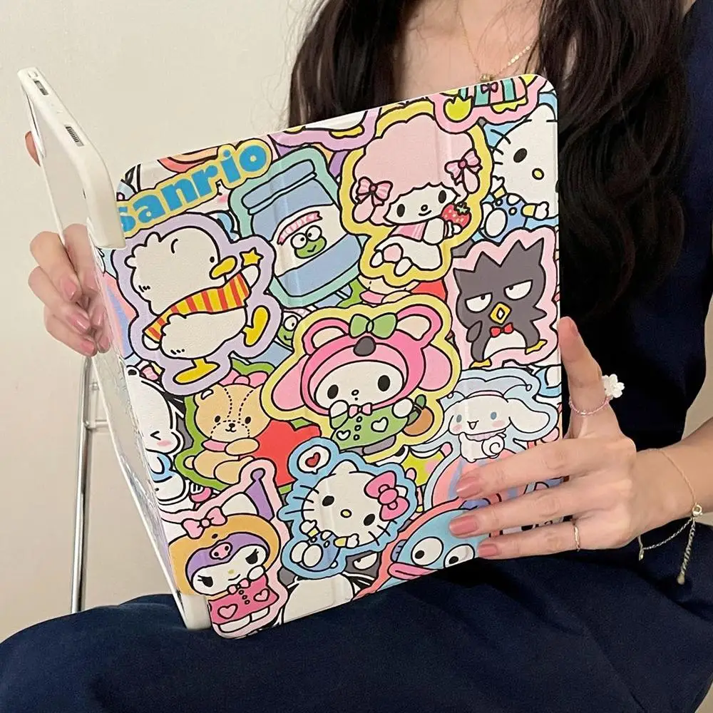 Чехол Hello Kitty Sanrioed из искусственной кожи для Ipad Pro 2018 2020 2021 2022 Air3 Kawaii Kt, Подарочный чехол с защитой от падения для студенток
Чехол Hello Kitty Sanrioed из искусственной кожи для Ipad Pro 2018 2020 2021 2022 Air3 Kawaii Kt, Подарочный чехол с защитой от падения для студенток