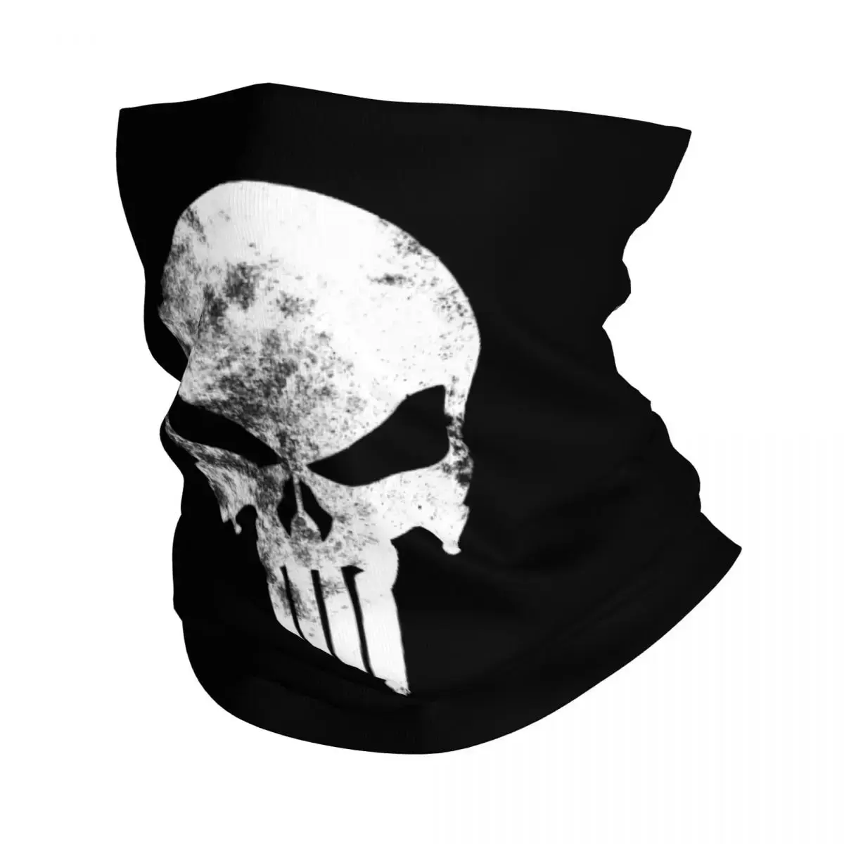 

Vintage Punishers Skeleton Skull Winter Headband Neck Warmer Women Men Ski Running Tube Scarf Face Bandana Gaiter